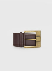 Distinction Belt Brown / Gold