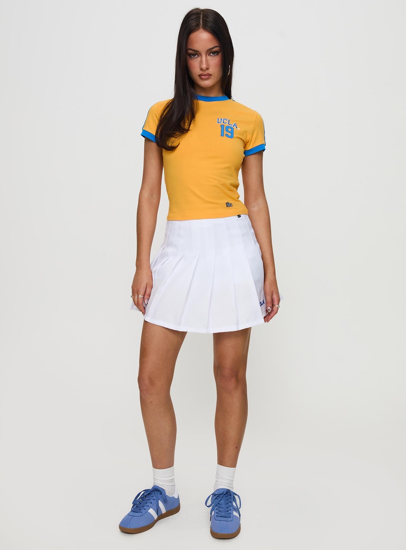 UCLA Goalie Baby Tee Yellow
