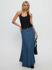 Nataliya Halter Top Black