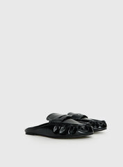 Hot Row Flat Loafers Black